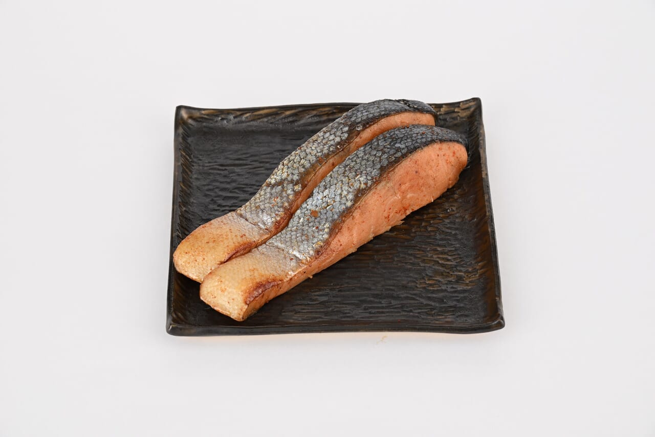鮭一味醤油漬