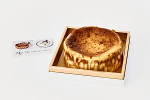 グルテンフリーバスクチーズ