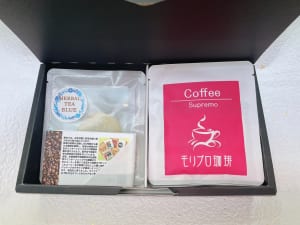 ドリップコーヒー＆果実入りハーブティーセット