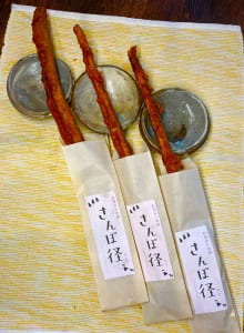 そば屋ですが ごぼうの唐揚げロング！